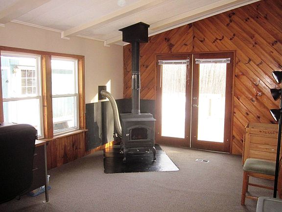 Cathedral Ceilings-Woodstove