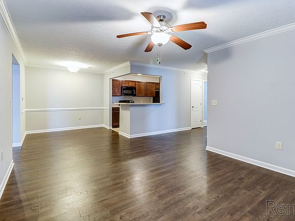 First floor unit- hardwood only on first floor