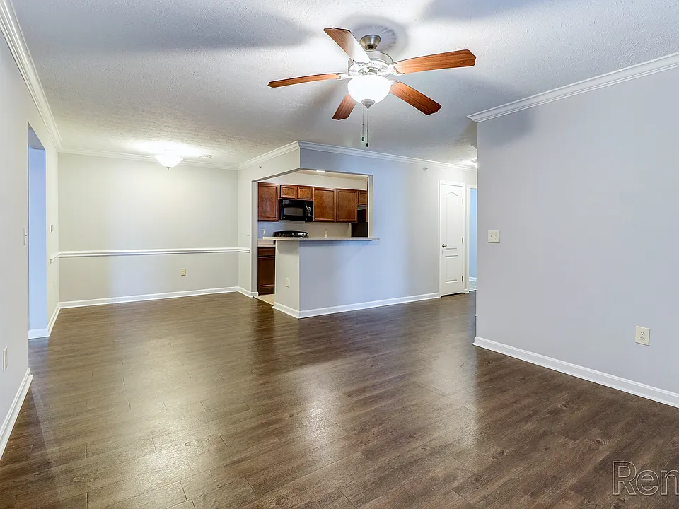 First floor unit- hardwood only on first floor