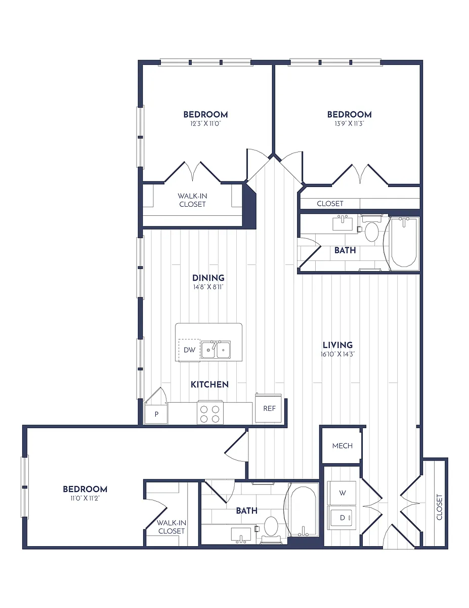 Floor plan C1