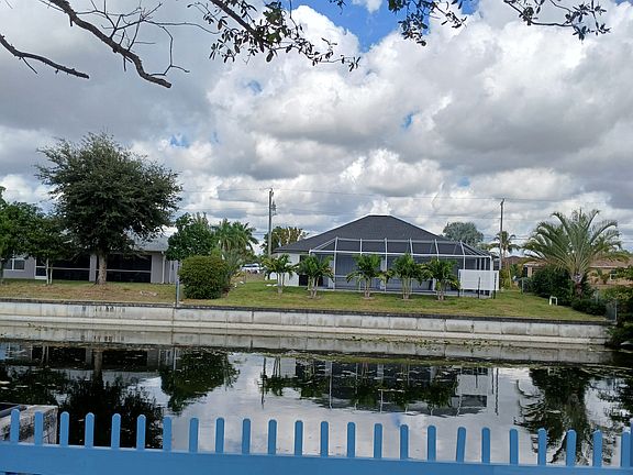 Canal view from rear patio