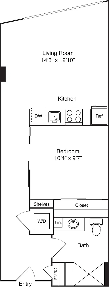 Floor plan A02B