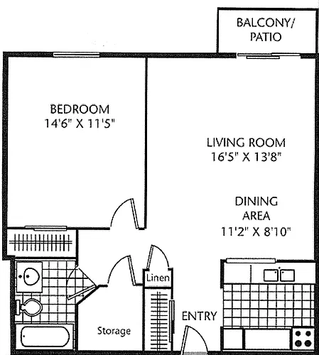 Floor plan D Style
