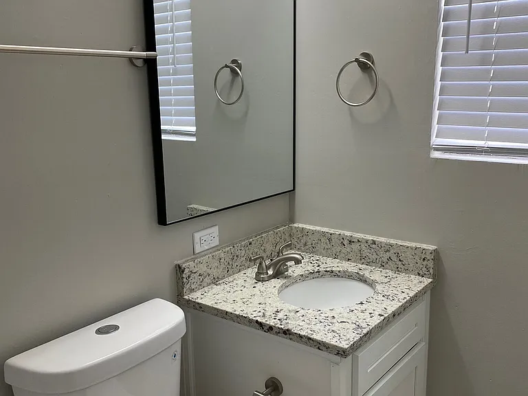 Upgraded Bath with Granite Counter