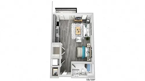 Floor plan SBF - Workforce Housing