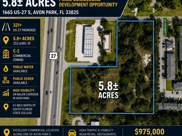 1665 US 27, Avon Park, FL 33825
