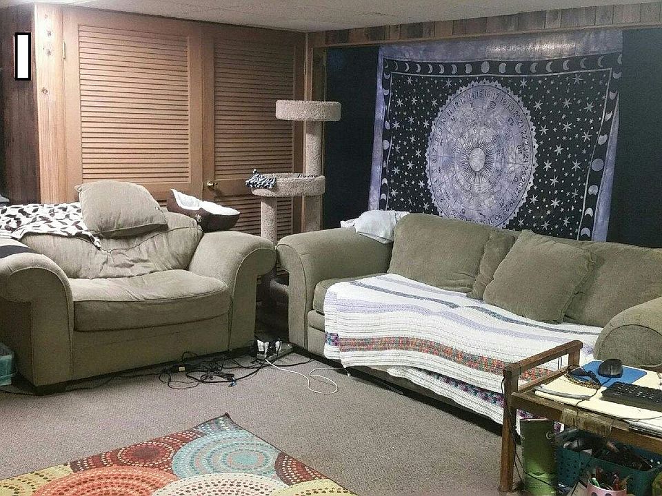 Half of living room
