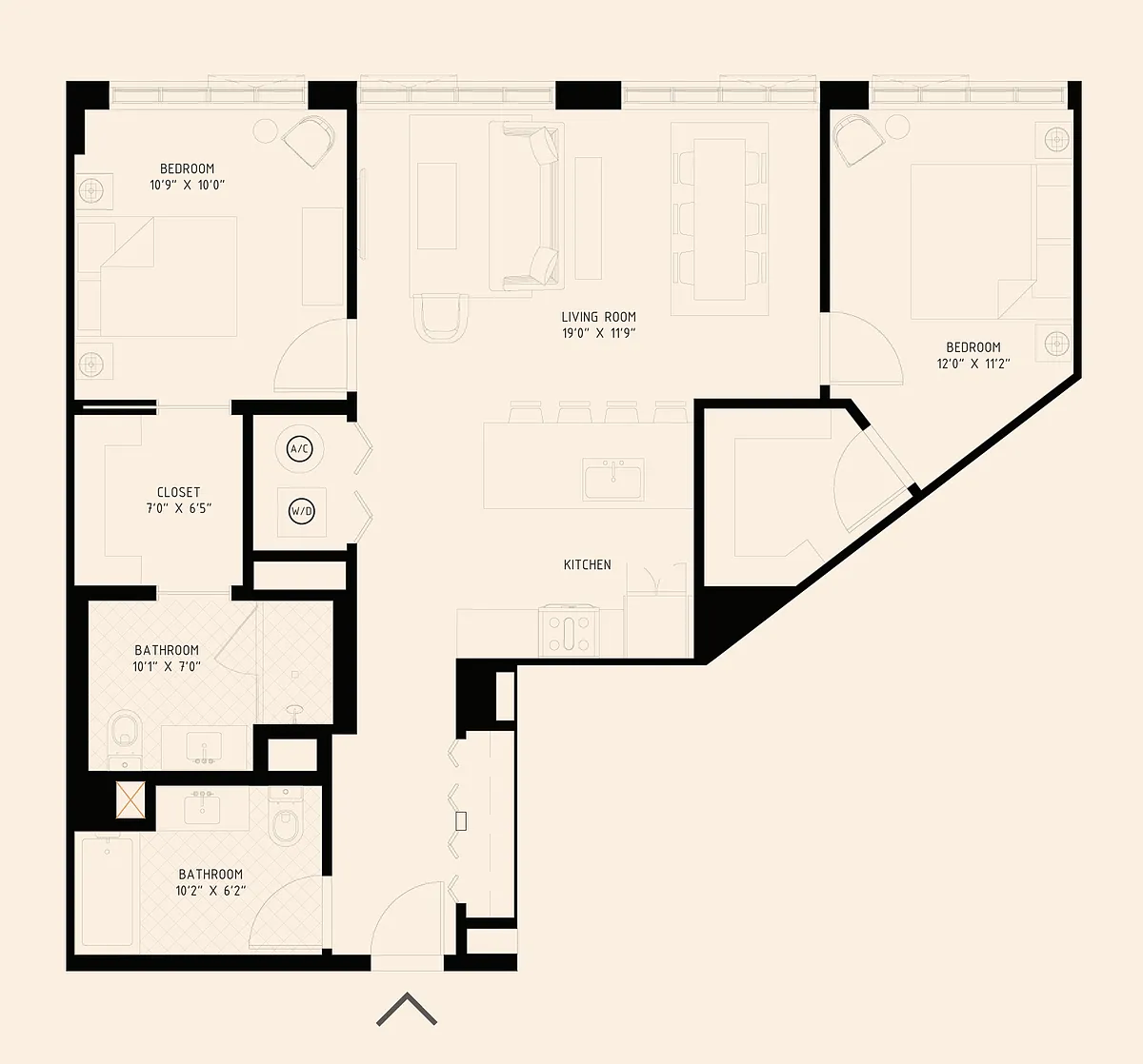 Floor plan B2