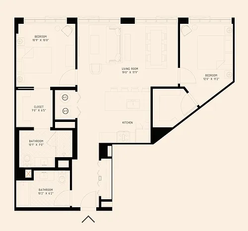 Floor plan B2