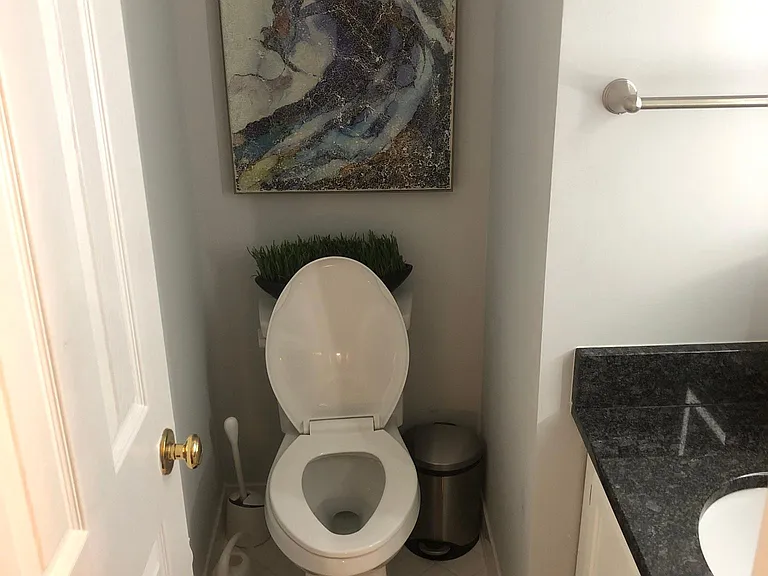Half bathroom in the main floor