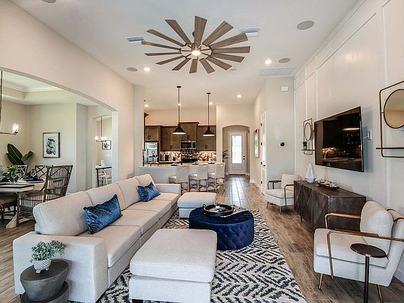 Sweetwater new construction home plan great room by William Ryan Homes Tampa