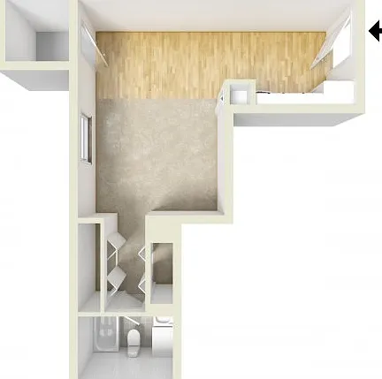 Efficiency floor plan Efficiency floor plan