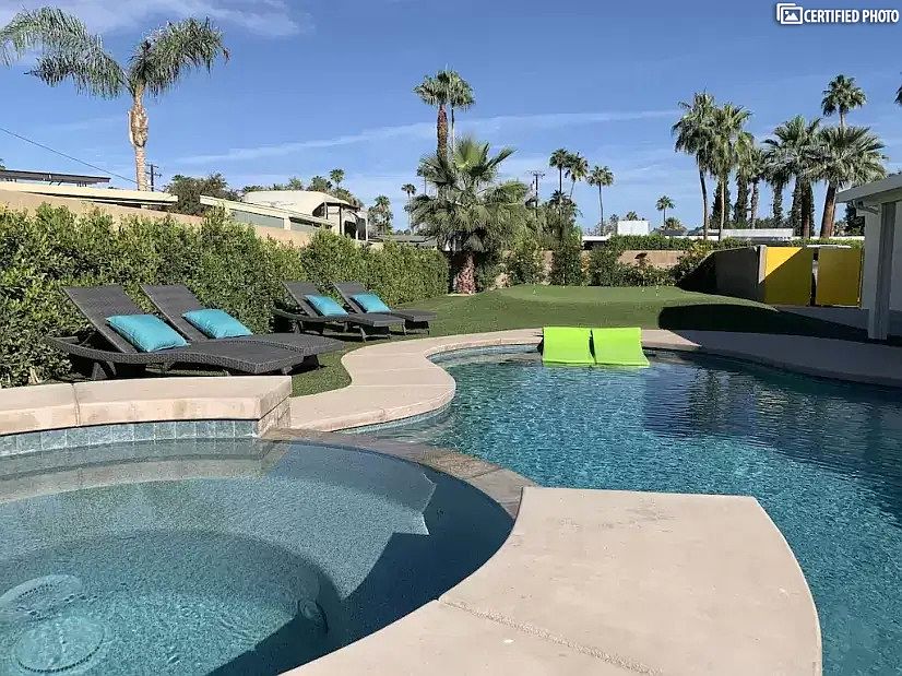 Private Pool, Hot tub and fully enclosed backyard.