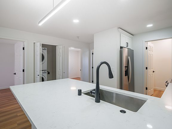 storage closet off kitchen