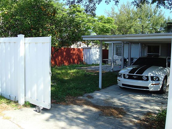 Carport South side