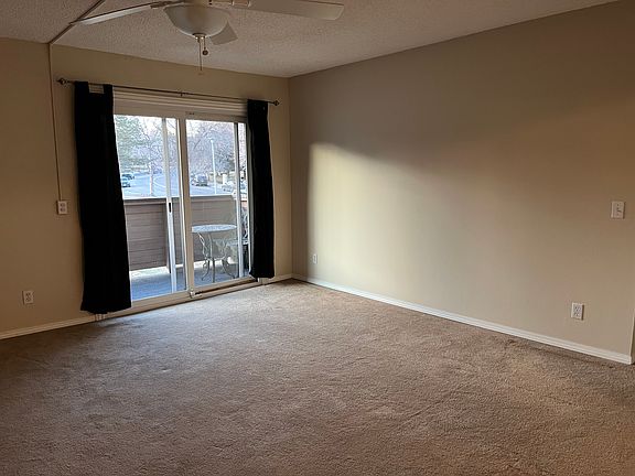 Living Room with balcony