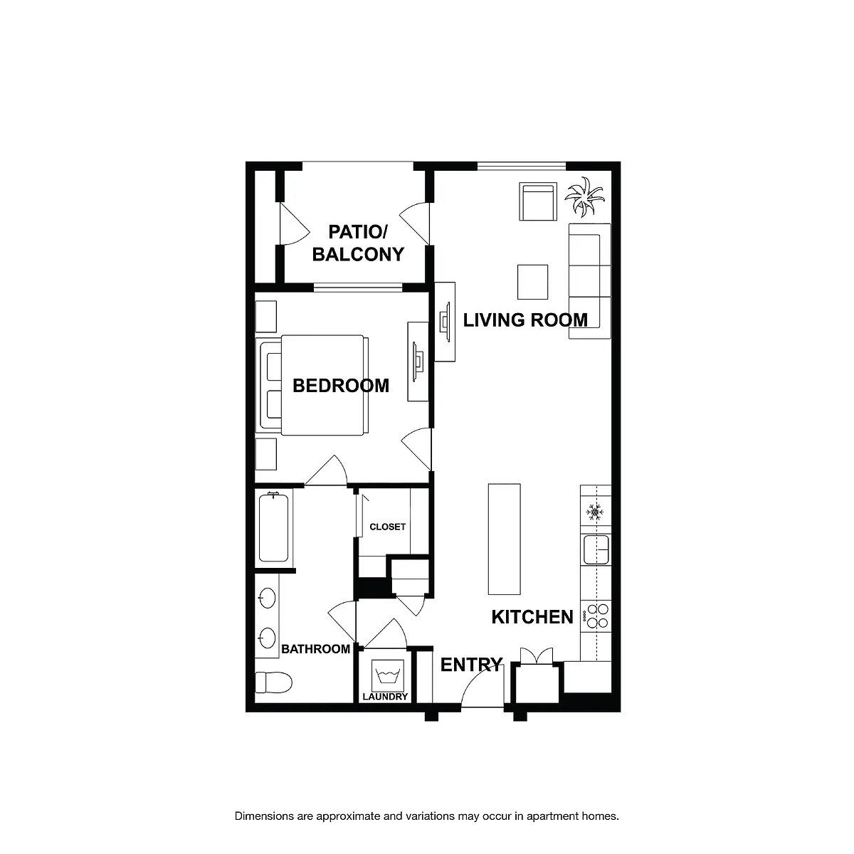Floor plan Friendship