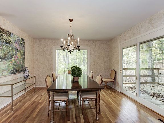 Dining Room with Large Picture Window