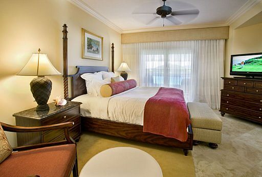 Typical master bedroom