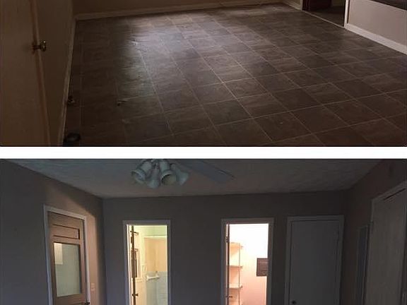 1)Bedroom with door to side room 2) Bedroom looking toward bath and walk in closet