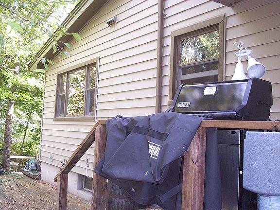 Deck and grill