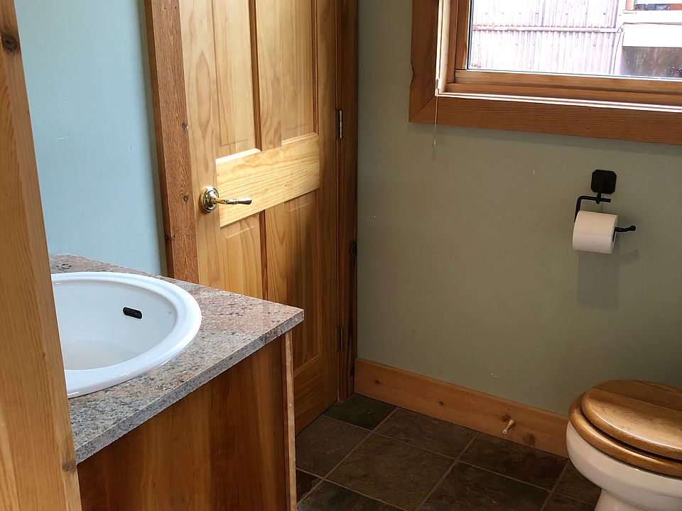 Half bath upstairs.