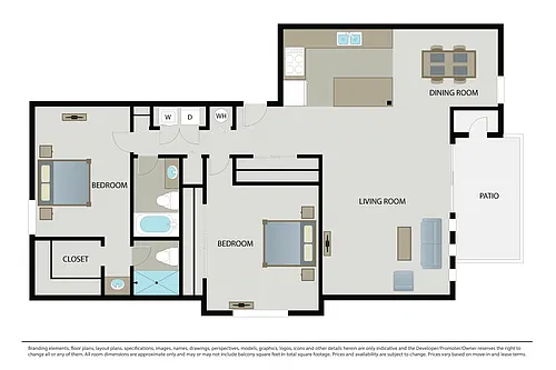 Floor plan Plan 2B