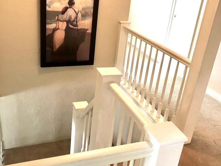 Staircase landing.