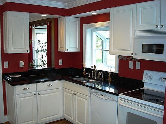 Another view of Kitchen with Garden window & pass through to the Dining Room