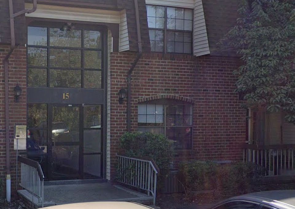 The unit balcony is to the right of this main door.