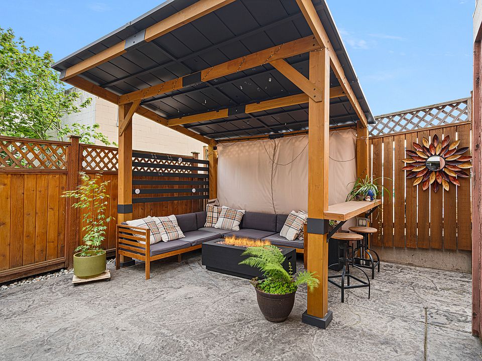 Enjoy the outdoors year-round_even when the rain rolls in. The pergola offers the perfect spot to add a hot tub for cozy, covered soaks in any season.