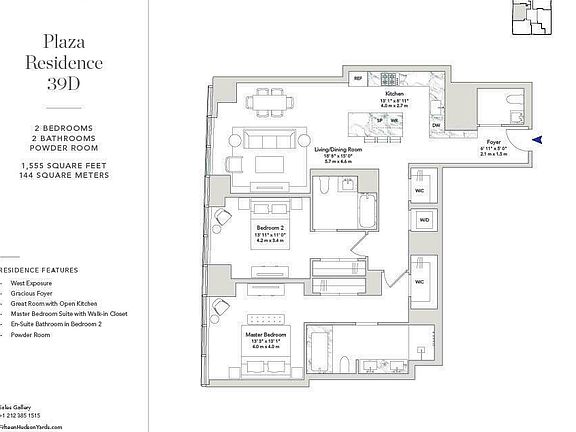 2nd image of 15 Hudson Yard #39D
