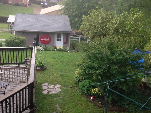 View of pool house