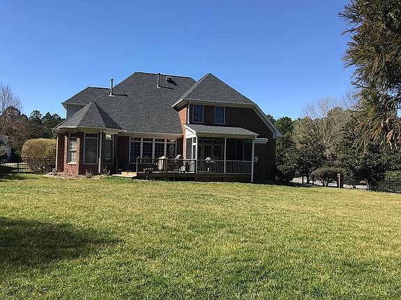 Beautiful flat backyard 
