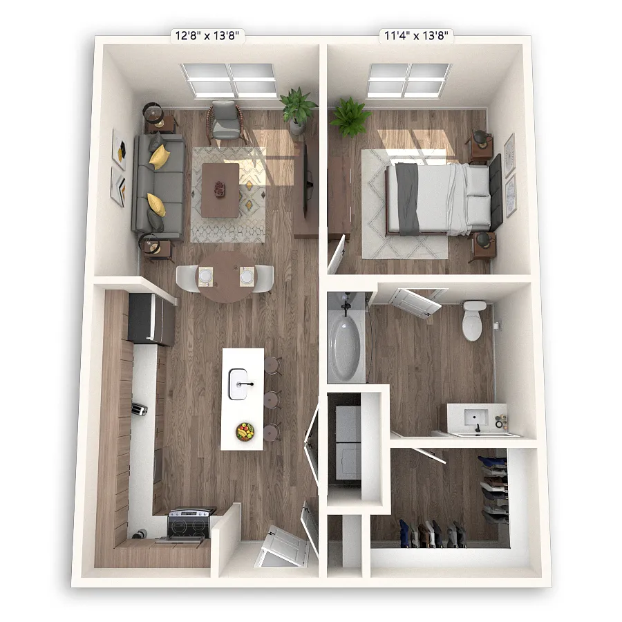 Floor plan Madrid