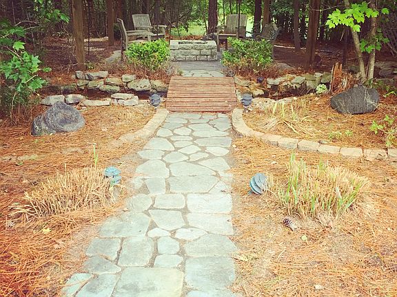 Path to pergola