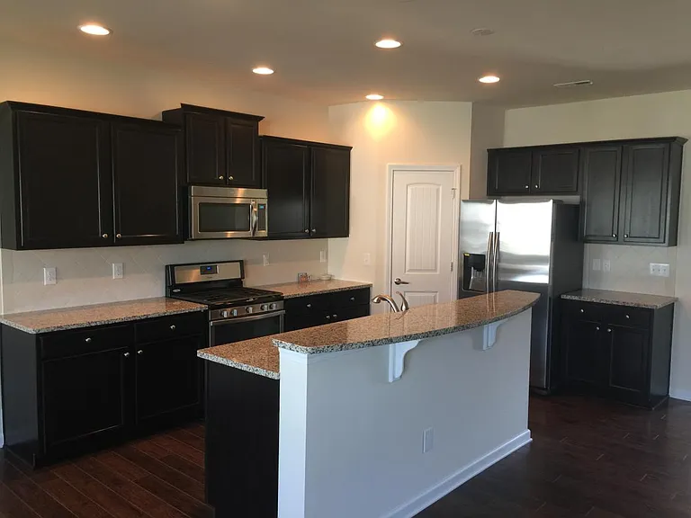 Kitchen with walk-in pantry