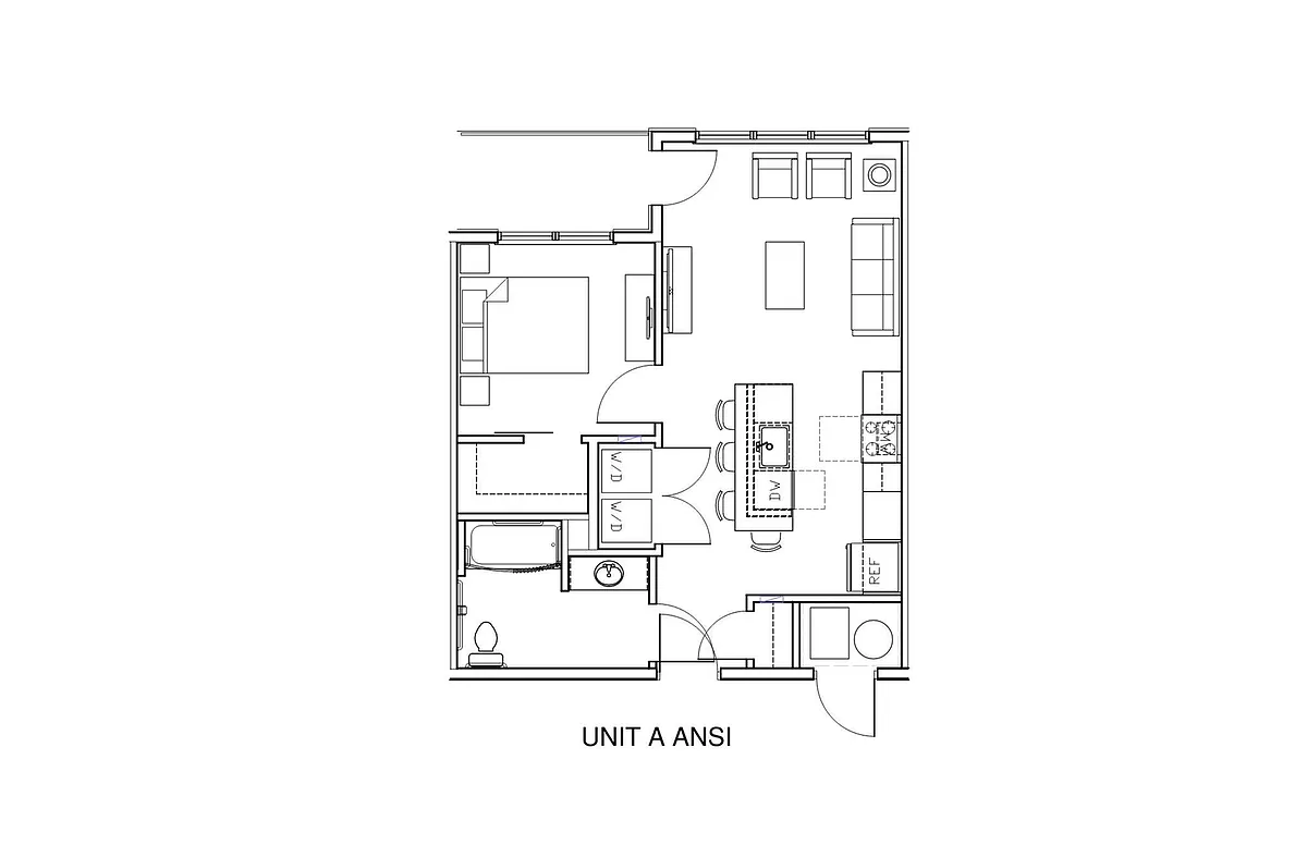 Floor plan A (Accessible)