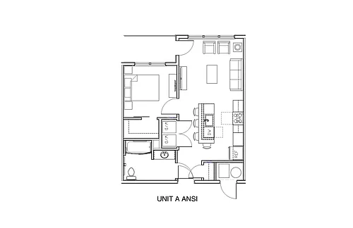 Floor plan A (Accessible)