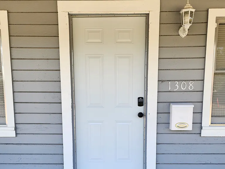 New front door as of July 2024