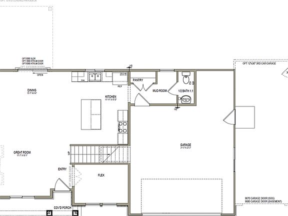 Main Level - Slab on Grade