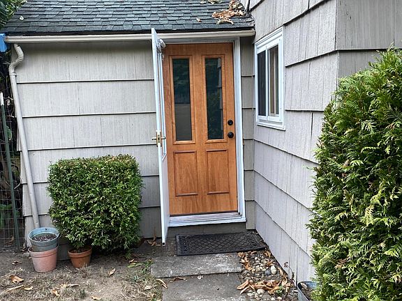 Front door, new paint, new trim, new acoustic (noise abating) windows and doors.