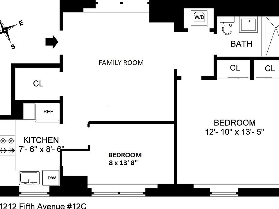 1st image of 1212 5th Ave APT 12C