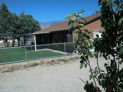 view from the driveway