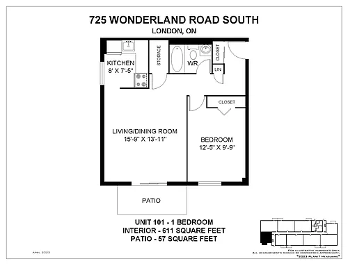 Floor plan 725-308