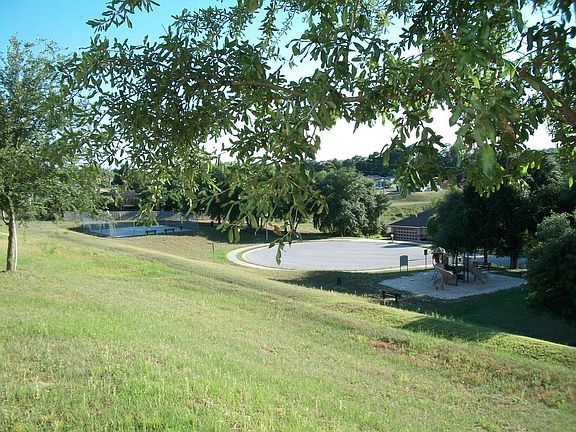 View overlooking park from rear of house