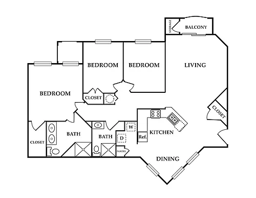Floor plan C1