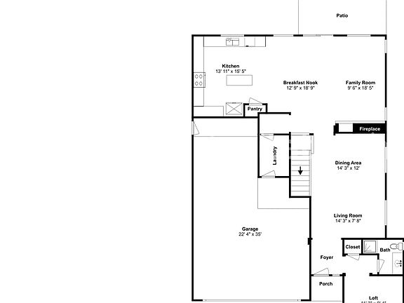 2nd image of 592 W Hereford Dr