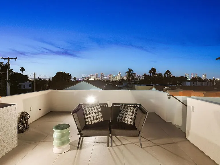 Twilight on RoofDeck