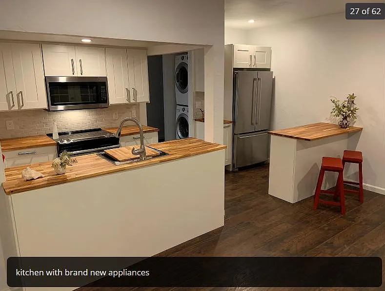 Unit 1 - Open Living Room